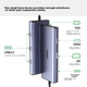 Док-станция UGREEN Type-C для четырех экранов с портами DP/HDMI/VGA и Thunderbolt 4, адаптер расширения для нескольких экранов 4K 60 Гц для торговли акциями, совместима с ноутбуками Huawei, Honor, Lenovo. - изображение 3