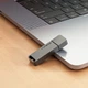 Флеш-память ThinkPlus Lenovo TU100 128GB USB 3.1 Gray - изображение 8