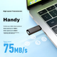 Флеш память USB Lenovo ThinkPlus TU100 256GB USB 3.2 Gen1 Grey - изображение 5