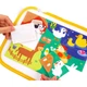 Jollybaby Чарівна книжка-липучка на липучці, стійка до розривів, дитяча жувальна міцна іграшка, дитяча іграшка-подарункова книжка-розрив - фермерське видання - зображення 3
