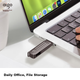 Флеш-накопичувач Aigo 256 ГБ типу C USB 3.2 високошвидкісний, W381 швидкість читання 220 МБ/с, сумісний з телефонами та комп'ютерами, офісний USB-накопичувач для бізнесу, портативний флеш-накопичувач для подорожей - зображення 6