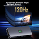 Многофункциональная док-станция расширения Acer, конвертер USB-C в HDMI, совместимая с MacBook, с поддержкой зеркального отображения экрана 4K60 Гц, аудиовыходом VGA и портом Gigabit Ethernet. - изображение 3