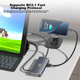 Многофункциональная док-станция расширения Acer, конвертер USB-C в HDMI, совместимая с MacBook, с поддержкой зеркального отображения экрана 4K60 Гц, аудиовыходом VGA и портом Gigabit Ethernet. - изображение 8