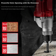 Електричний дриль Deli Xidianqi потужністю 710 Вт, інструмент змінного струму, багатофункціональний ручний дриль для домашнього використання, з обертанням вперед і назад - изображение 3