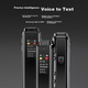 Професійний диктофон PHILIPS VTR5010Pro, 16 ГБ, безкоштовний додаток для запису голосу, шумозаглушення високої чіткості, високочутливий диктофон для навчання, співбесід та зустрічей - зображення 6