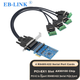 Плата расширения EB-LINK PCI-E 4 порта RS-485/RS-422 промышленная - изображение 4