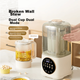 Westinghouse Quiet Blender, домашній блендер для соєвого молока, 1,5 л, з підігрівом, повністю автоматичний, шумозаглушення, комбайн для дитячого харчування, WPB15J8 Matcha Green (модель з однією чашкою) - зображення 5