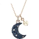 Перлинне кольє SWAROVSKI SUBLIMA у формі місяця для жінок, подарунок на день народження дівчини, 5671585 - изображение 2