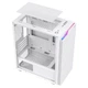 Aigo JV13 белый, корпус для настольного компьютера, малый корпус формата Matx (прозрачная боковая панель, материнская плата ITX, система водяного охлаждения 240 мм, RGB-подсветка). - изображение 10