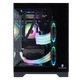 Wanjia Gungyongzhe Black No A-Pillar + Prism RGB Six-Fan Set, Seaside View Case for Desktop Computer Tower, M-ATX Motherboard/360 Water Cooling/9 Fans/4090 Graphics Card - изображение 8