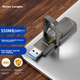 Твердотільний флеш-накопичувач Netac 512 ГБ USB 3.2 US5 Type-C з двома інтерфейсами, швидкість читання 530 МБ/с, запису 450 МБ/с, для мобільних пристроїв, твердотільний накопичувач для телефону та комп'ютера, прискорення - зображення 4