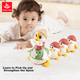 Игрушка для раннего развития HUILE TOYS Мама Гусыня и гусята - изображение 10