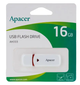 Флешка USB Apacer AH333 16Gb White - зображення 1