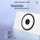 Интеллектуальный обогреватель для ванной комнаты NVC, серия 3D Heat Circulation, стерилизационная подсветка, вентиляция и воздухообмен, модель Y300. - изображение 6