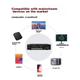 Набор колонок Newmine R15 потолочных 4 шт, усилитель, Bluetooth, для магазинов/ресторанов - изображение 7