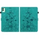 Защитный чехол UniCase Flower для TECNO Megapad 11 - Green - изображение 7