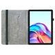 Защитный чехол Deexe Flower для TECNO Megapad 11 - Purple Peony - изображение 2
