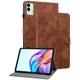 Защитный чехол Deexe Cute Tiger для TECNO Megapad 11 - Brown - изображение 1
