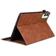 Чехол Deexe Business Style для TECNO Megapad 11 - Brown - изображение 4