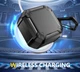 Чехол Primo Magnet Lock Rugged TPU для наушников Samsung Galaxy Buds 4 / Buds 4 Pro с карабином - Black - изображение 4