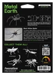 Металевий 3D конструктор "Павук Чорна вдова", Metal Earth, ME1038 - изображение 8