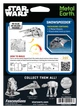 Металевий 3D конструктор "Космічний корабель Star Wars Snowspeeder", Metal Earth, MMS258 - изображение 8