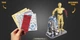 Металевий 3D конструктор "Star Wars C-3PO & R2-D2", Metal Earth, MMG276 - изображение 5