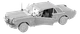 Металевий 3D конструктор "Автомобіль 1965 Ford Mustang", Metal Earth, MMS056 - зображення 1