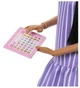 Lalka Mattel Barbie Autistic Self Advocacy Network w fioletowej sukience w paski z kasztanowymi włosami i ciemną karnacją (JJN58) (194735340316) - obraz 7