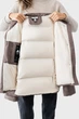 Куртка Avecs бежева пухова 70552/59 XL - зображення 7