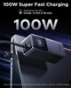 Зовнішній акумулятор павербанк Ugreen Nexode 130W 20000mAh УМБ для ноутбука MacBook Air/Pro, iPad, Starlink Mini, PD3 (PB723), Gray - зображення 2