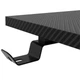 Игровой компьютерный стол для геймера 1400x600 мм с регулировкой высоты RGB подсветкой и с карбоновым покрытием столешницы - изображение 15