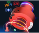 Портативная Виброколонка Adin X1-WiFi - 42 Ватт bluetooth 5.0 Красный - изображение 5