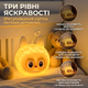 Ночник детский силиконовый Labubu аккумуляторный с таймером и сенсорным управлением - изображение 1