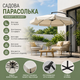 Садова парасолька Ekspand PAR-350-CIEMNYBEZ - зображення 1