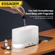 Ультразвуковой увлажнитель воздуха с имитацией пламени ESSAGER Flame Aromatherapy Humidifier 300ml Black - изображение 9