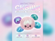 Антистрес іграшка Булочка Пельмень Сквіш 10 см Squishy Dumpling з блискітками kawaii колір сюрприз - зображення 7