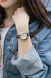 Женские наручные часы Casio LTP-V004GL-7AUDF, кварцевые, кожаный ремешок - изображение 5