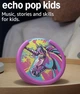 Дитяча смарт колонка Amazon Echo Pop Kids Unicorn (Англійська / Іспанська / Французська) - зображення 2