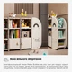 Детский стеллаж Mealux Bubbles White (KD-E057 White) - изображение 5
