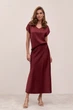 Жіноча спідниця 3012 ТМ Triko Bakh 42-44 бургунді (3012_Burgundy_1) - зображення 2