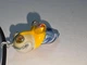 Скляний підвіс ISTA Lampwork на каучуковому шнурі 44-48см, R23 - зображення 6