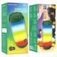 Колонка портативна BOROFONE BR25 Crazy sound LED Bluetooth FM зелений - зображення 2