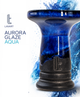 Чаша для кальяна Lavart Aurora Glaze Aqua синяя фаннел 11 из глины в глазури - изображение 1