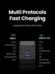 Зарядное устройство 100W Ugreen X756 Nexode X с 3 портами GaN Fast Charger совместимо с iPhone 17 Pro Max, Air 16, 15, 14, 13, 12 Plus, Pixel 9, 8 Pro 7a, Galaxy S25, S24, S23 Ultra, A56, A16, A06, iPad, MacBook Air Black (35038) - изображение 11