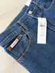 Синие женские стрейчевые джинсы Calvin Klein размер W29 - изображение 4