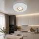 Люстра потолочная LED белая золото - изображение 3
