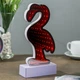 Ночник LED бесконечность RISALUX Фламинго красный - изображение 1