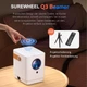 Проектор портативний SUREWHEEL Q3 1080P Wi-Fi Bluetooth - зображення 5
