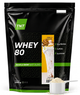 Протеїн 2кг для росту м'язів TNT Nutrition Whey 80 2кг Ванільний коктейль - зображення 1